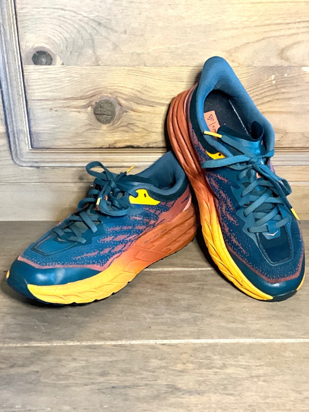Women’s Teal and Orange Running Shoes - Performance Comfort